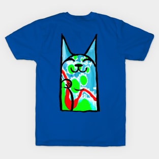 Pop Maneki Korean Kitten T-Shirt